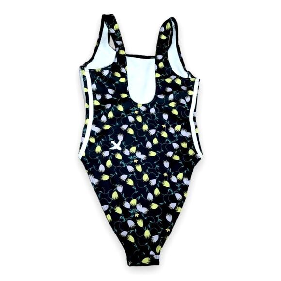 adidas Originals Allover Print AOP Black Bodysuit US S - Picture 6 of 13